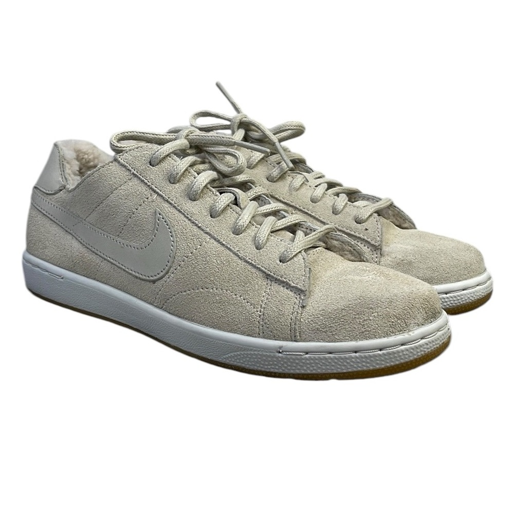 NIKE W TENNIS CLASSIC ULTRA PREMIUM BEIGE SNEAKERS 8